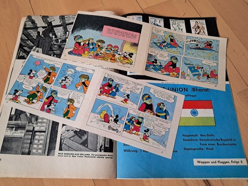 Mickey Mouse Nº15 de Walt Disney del 8 de abril de 1961 con tiras cómicas - ORIGINAL - Imagen 2 de 5