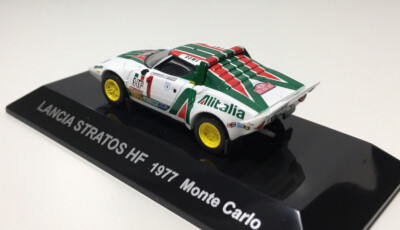 Lancia Stratos HF (#1) 1977 モンテカルロ　ミニカー CM'S 1/64 Lancia Stratos HF 1977 Monte Carlo Diecast Rally