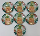 7 Kohl's Havana Life Is Sweet Melamine Plates Celebrate Summer Pineapples