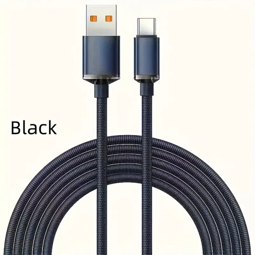 3m Braided USB Type C FAST Charger Sync Cable Lead for Samsung S24 Ultra S23 S22 - 第 1/3 張圖片