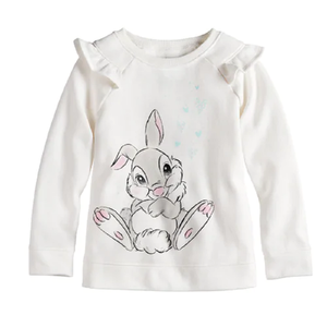 Disney-039-s-Jumping-Beans-Bambi-Thumper-Toddler-Girl-Softest-Fleece-Sweatshirt-4T