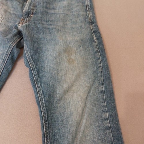 Jeans Ariat Legacy M5 34 x 36 gamba dritta blu lavaggio medio vita media invecchiato - Foto 4 di 15