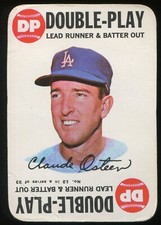 1968 Topps Baseball Game #12 Claude Osteen Los Angeles Dodgers