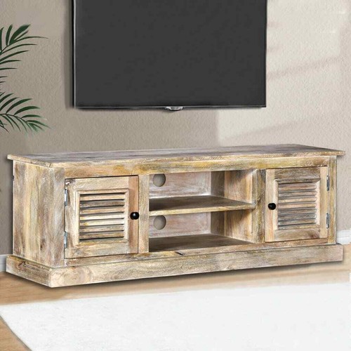 Vidaxl Mobile Porta TV officiel in Legno Massello di Mango