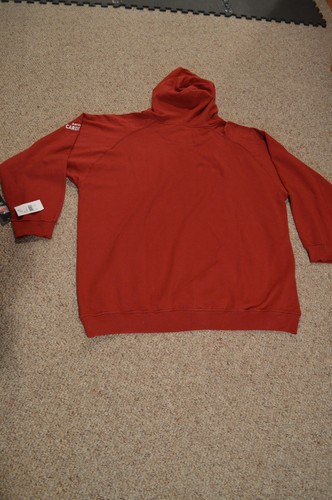 NUEVA Sudadera con capucha Majestic Arizona Cardinals para hombre ROJA con cremallera completa (TALLA 5X) - Imagen 7 de 8