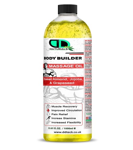 Body Massage Oil Natural Lubricant for Body Builders & Revive Your Performance - Picture 23 of 26