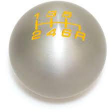 Genuine HONDA OEM S2000 Aluminum 10x1.5 Shift Knob "6-Speed Yellow 54102-S2A-C00