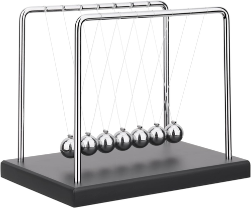 QLKUNLA Newtons Cradle Balance Balls Science Physics Gadget Desktop - Picture 8 of 12