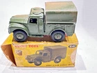 DINKY TOYS 642 ARMY 1 TON CARGO TRUCK  original -boxed Damaged