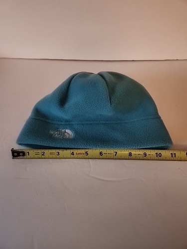The North Face Fleece Beanie Hat Light Blue Outdoor - Picture 9 of 10