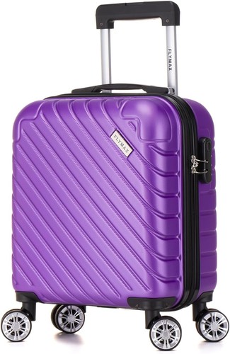 45X36X20 Cabin Case Hand Luggage Carry on Suitcase 4 Wheel Lightweight Cabin Bag - Picture 6 of 9