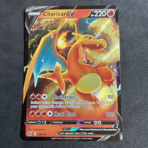 Charizard V (18/159) Ultra Rare - Pokémon TCG SWSH Crown Zenith - Near Mint