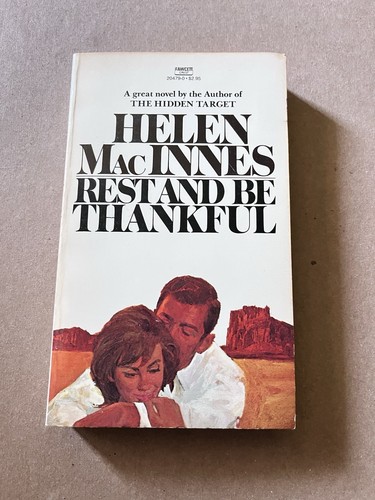 REST AND BE THANKS von Helen MacInnes Vintage 1983 Fawcett Crest Taschenbuch - Bild 1 von 3
