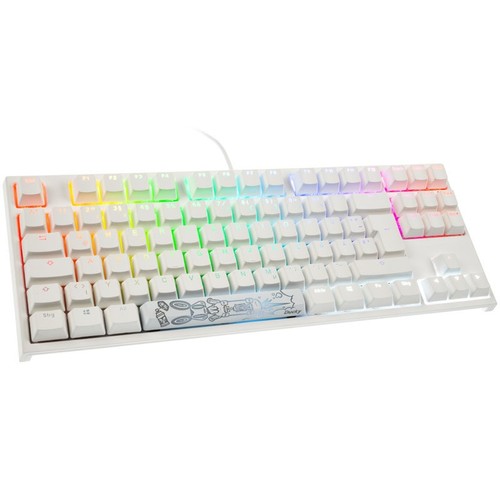 Ducky ONE 2 TKL PBT Gaming Tastatur, MX-Silent-Red, RGB LED - we