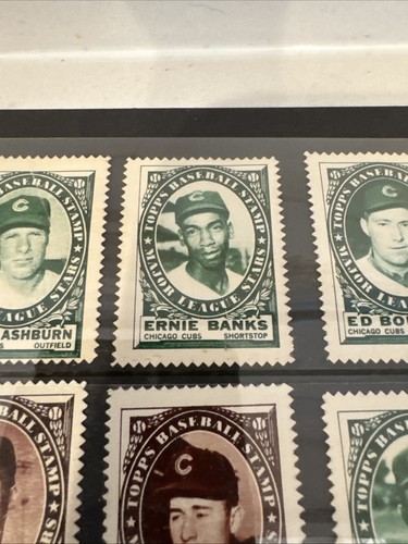 1961 TOPPS BASEBALL BRIEFMARKEN KOMPLETTER SATZ ALBUM 208/208 MANTEL WUNDERSCHÖN! ANSEHEN! - Bild 2 von 23