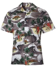 Cotton Surf Pipeline Mens Aloha Shirtp65ow_ysa_46