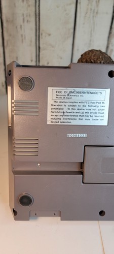 Offizielles Original 1985 Nintendo NES OEM Unterschale/Gehäuse NES-001 - Bild 2 von 12
