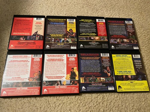 Bruno Mattei Fragasso 8 Blu Ray Lot Commando Zombie Cop Robo Double Fight Death - Bild 4 von 4