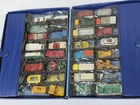 VINTAGE 1966 LESNEY OFFICIAL MATCHBOX COLLECTORS CASE FULL HOT WHEELS CAR TRUCKS
