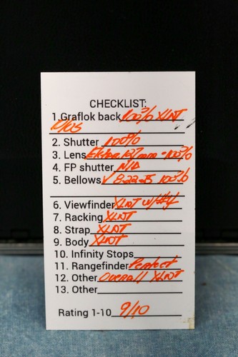 Graflex 1951 Crown Graphic 4x5 **NOT ESTATE FIND * Tested Fully Working READY * - Picture 8 of 18