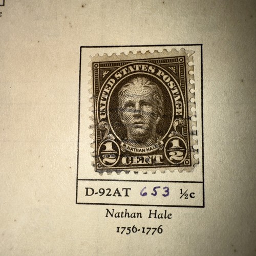 USA 1929-1932 POSTAGE STAMP SMALL COLLECTION 3 PAGES 692 693 694 695 700 701 653 - Picture 22 of 24