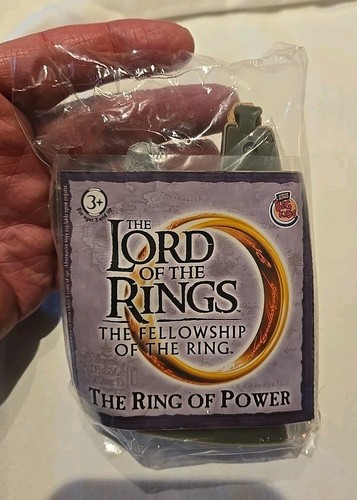 Herr der Ringe LOTR Burger King Gimli Toy 2001 Fellowship Of The Ring UNOPEN