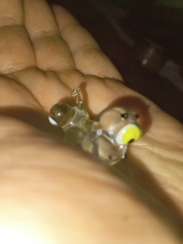 4 Small Blown Glass Figures See Description  - Picture 1 of 17