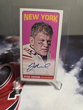 2013 Topps 1965 Topps Mini Rookie Auto Ryan Nassib #14 Auto RC