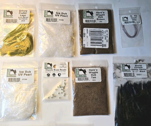 20-teiliges Set HARELINE DUBBIN, INC verschiedene FLIEGENBINDEMATTEN - Bild 2 von 4