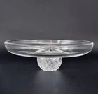 Vintage Steuben David P. Fowler Saturn Crystal Bowl - Signed '93