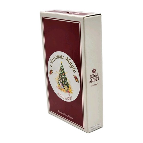 Bandeja Sandwich Mágica Navidad Royal Albert Porcelana Fina Caja Original 1990 - Imagen 23 de 23