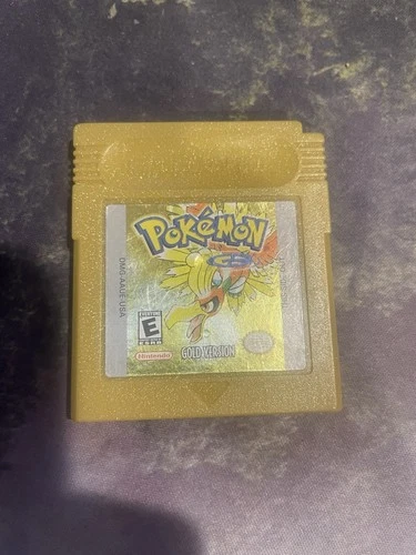 Pokemon Gold Version (Nintendo GameBoy GBC) Authentic Tested
