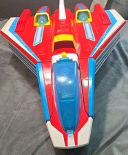 Paw Patrol Mighty Pups Super Paws Mighty Jet Command Center! Toy Spaceship Plane