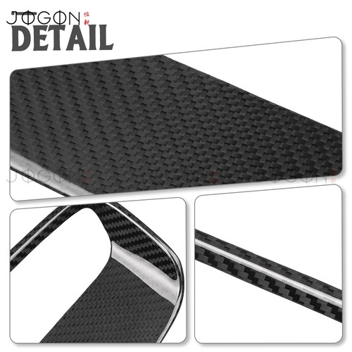 Real Carbon Hood Vent Intake Panel Trim For Jeep Gladiator 2020-2025 JT Mojave X - Picture 5 of 14