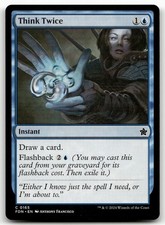 Think Twice MTG Foundations 165 Common NM