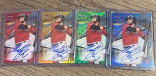 2020 Topps Finest - Finest Autographs Michael Chavis Autos - Rainbow 4 total 