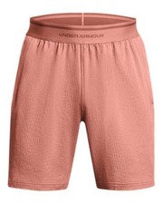 NEW 70 Under Armour Men 8" UA Journey Rib Shorts Canyon Pink 1383101 696 MEDIUM