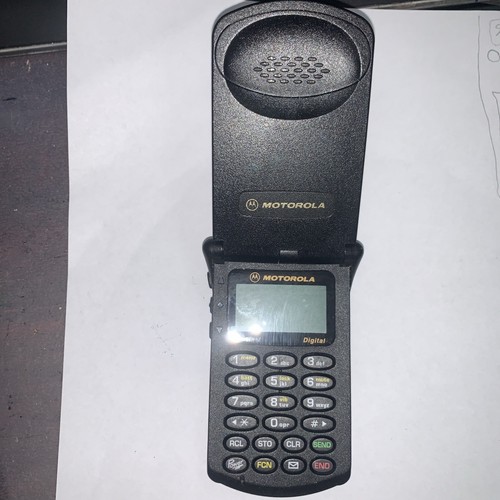 Vintage ~ téléphone à clapet double bande Motorola StarTAC ST7790 7790 TYPE : YDKA - Photo 8 sur 9