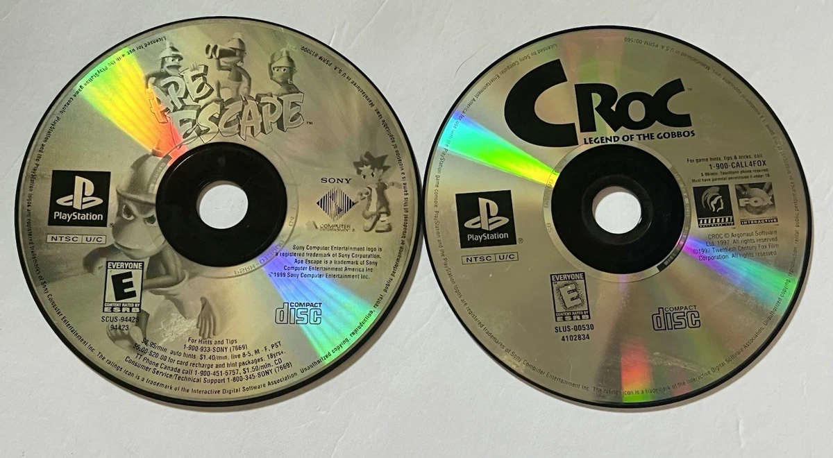 Sony PlayStation 1 Croc: Legend of the Gobbos Video Games for sale