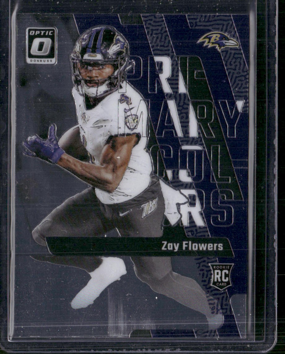 2023 Donruss Optic #20 Zay Flowers Primary Colors