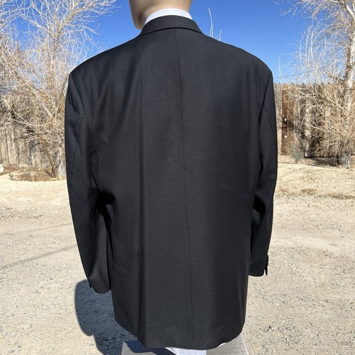 Hugo boss super 100 Wool Men’s (44) made in Germany formal black business blazer - Picture 5 of 16