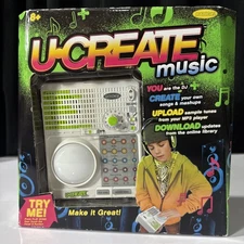 Mattel Radica U-Create Music N9496 Sampler Mixer DJ — NEW Sealed