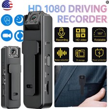 Mini HD Police Body Camera 1080P Video Audio Recorder Pocket Night Vision Cam