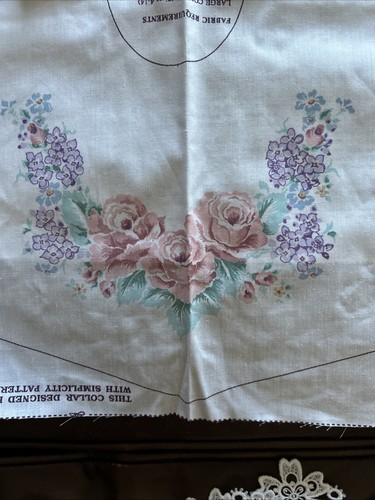 Abito Daisy Kingdom tessuto modello colletto 1992 3-14 stile semplicità #8314 vintage - Foto 2 di 9