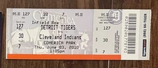 2010 Armando Galarraga Almost Perfect Day After Ticket - Jim Joyce Meeting