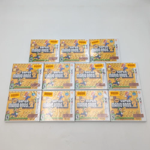 New Super Mario Bros. 2 for The Nintendo 3DS (CTRPABEE) Lot of 11