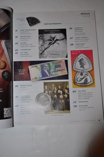THE NUMISMATIST MAY 2023 - Picture 3 of 5
