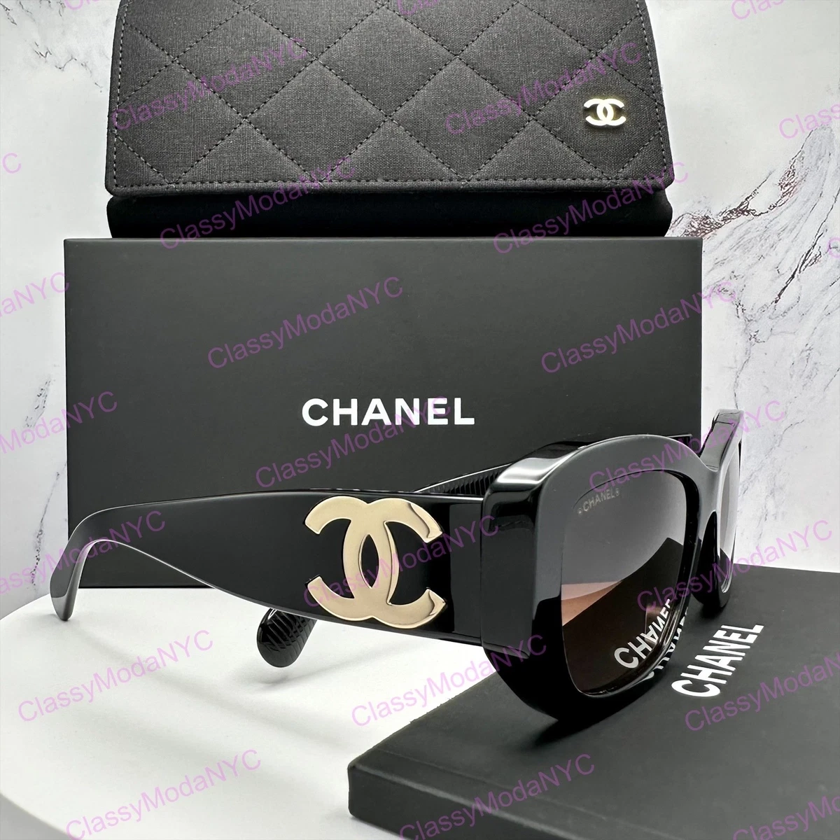 CHANEL Sunglasses Cc Logo In Women's Sunglasses for sale | eBay
