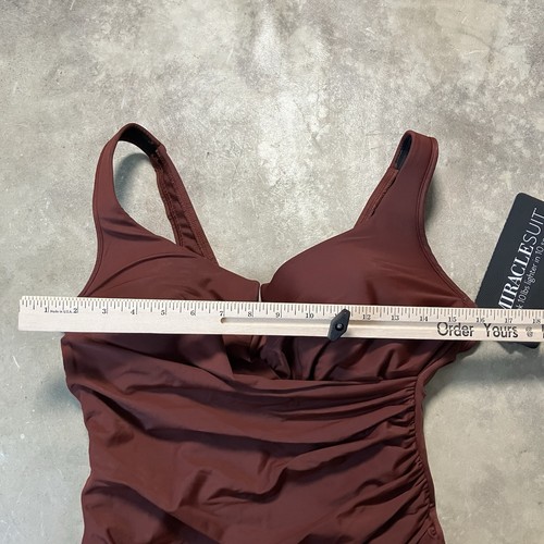 Miraclesuit Bademode Damen Gr. 16 Escape Bügel formender Badeanzug Tamarinde - Bild 2 von 10
