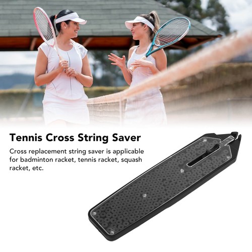 Black Tennis String Locks Cross Saver for Aussie Racket Use Durable & Secure - Bild 2 von 18